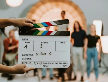 professionelle Filmproduktion