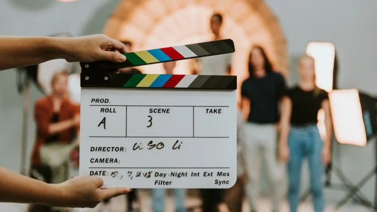 professionelle Filmproduktion