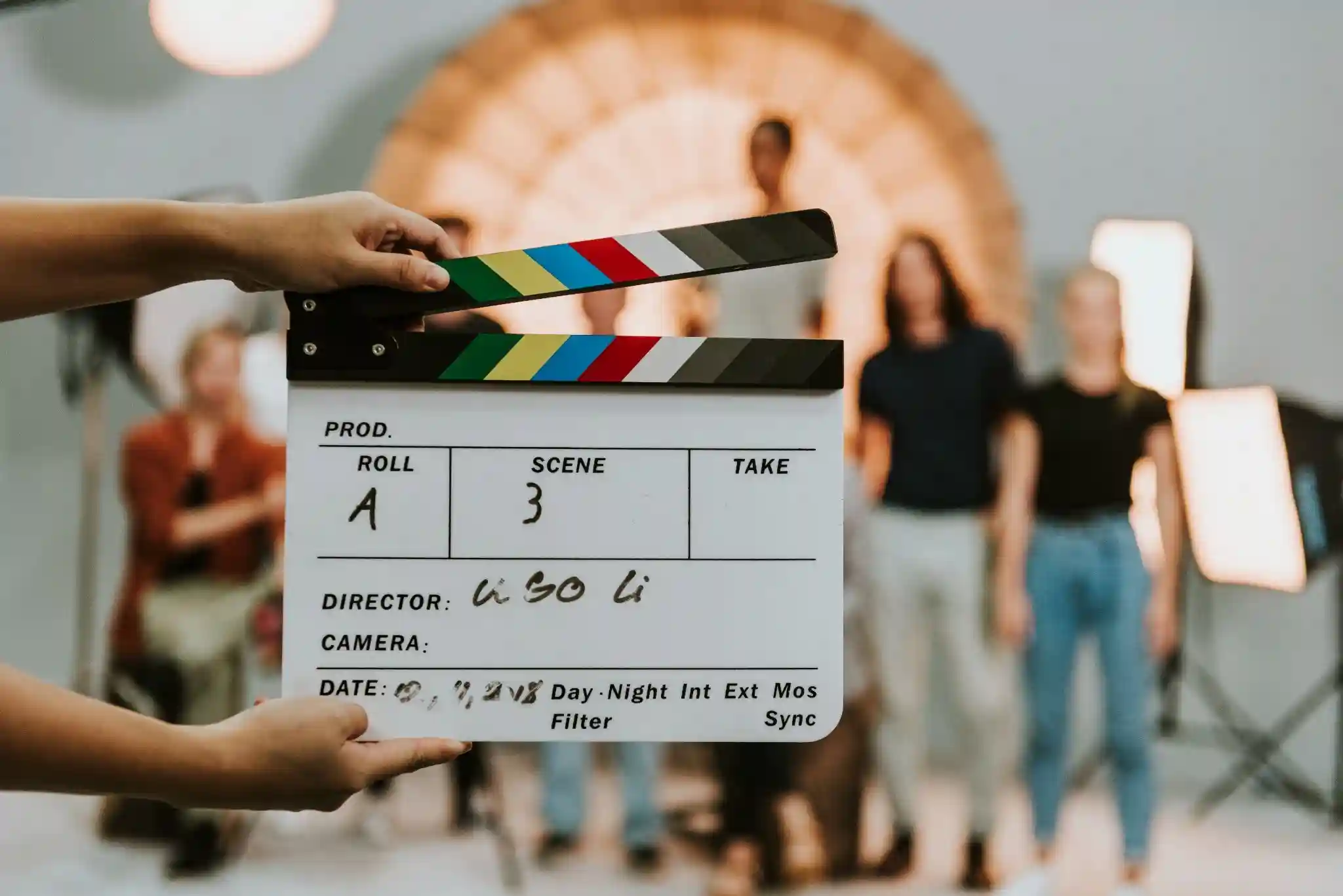 professionelle Filmproduktion