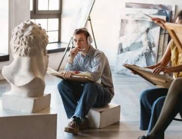 moderne Kunst interpretieren